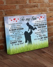 I Closed My Eyes For But A Moment Mom To Son 14x11 Gallery Wrapped Canvas Prints aos-canvas-pgw-14x11-lifestyle-front-09