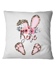 Customize GRANDMA Easter's day Bebe Square Pillowcase tile