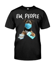 Ew People Wearing A Face Mask Airedale Terrier Premium Fit Mens Tee tile