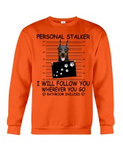 Personal Stalker Doberman Pinscher Crewneck Sweatshirt tile