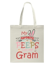 Easter's Day My Favorite Peeps Gram To Grandma Tote Bag tile