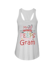 Easter's Day My Favorite Peeps Gram To Grandma Ladies Flowy Tank tile