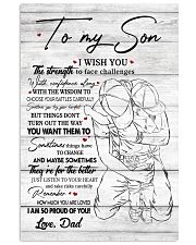 I Wish U Strength To Face Challenges Dad To Son Vertical Poster tile