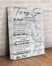 I Wish U Strength To Face Challenges Dad To Son 11x14 Gallery Wrapped Canvas Prints aos-canvas-pgw-11x14-lifestyle-front-07