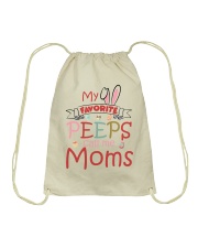 Easter's Day My Favorite Peeps Moms To Grandma Drawstring Bag tile