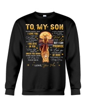 Never Forget That I Love You Lion Mom To Son Crewneck Sweatshirt tile