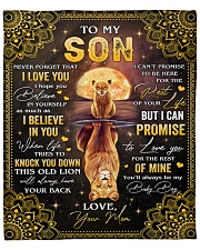 Never Forget That I Love You Lion Mom To Son Fleece Blanket - 50" x 60" front