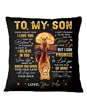 Never Forget That I Love You Lion Mom To Son Square Pillowcase tile