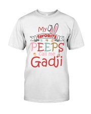 Customize Easter's day Gadji To Grandma Classic T-Shirt front