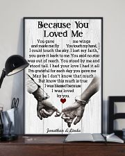 Because You Loved Me 11x17 Poster lifestyle-poster-2