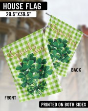 Shamrock Bouquet 29.5"x39.5" House Flag aos-house-flag-29-5-x-39-5-ghosted-lifestyle-02