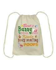Best Bunny Mom Ever Easter Daughter To Mom Drawstring Bag tile