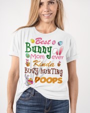 Best Bunny Mom Ever Easter Daughter To Mom Classic T-Shirt apparel-classic-tshirt-lifestyle-front-101