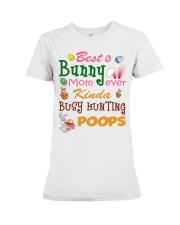 Best Bunny Mom Ever Easter Daughter To Mom Premium Fit Ladies Tee tile