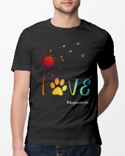 Limited Edition - Love Dog mom life Classic T-Shirt lifestyle-mens-crewneck-front-13