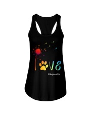Limited Edition - Love Dog mom life Ladies Flowy Tank tile