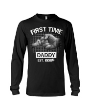 First Time Daddy Est 2021 Daughter To Dad Long Sleeve Tee tile