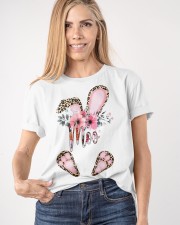 Customize GRANDMA Easter's day Moo Classic T-Shirt apparel-classic-tshirt-lifestyle-front-100