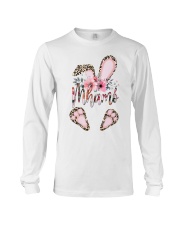 Customize GRANDMA Easter's day Mhamó Long Sleeve Tee tile