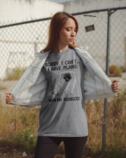 I have plans with my dog Pekingese Classic T-Shirt apparel-classic-tshirt-lifestyle-07