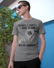 I have plans with my dog Pekingese Classic T-Shirt apparel-classic-tshirt-lifestyle-17