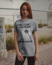 I have plans with my dog Pekingese Classic T-Shirt apparel-classic-tshirt-lifestyle-18