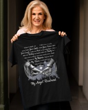 My Angel Husband Gift For Husband Classic T-Shirt apparel-classic-tshirt-lifestyle-front-118