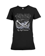 My Angel Husband Gift For Husband Premium Fit Ladies Tee tile