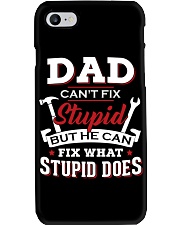 Dad Can't Fix Stupid Can Fix Stupid Does To Dad Phone Case tile