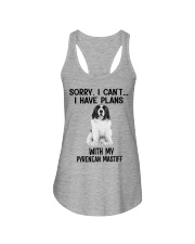 I have plans with my dog Pyrenean Mastiff Ladies Flowy Tank tile
