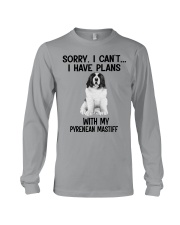 I have plans with my dog Pyrenean Mastiff Long Sleeve Tee tile