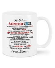 Personalized Name Senior 2021 Mom To Daughter Mug front