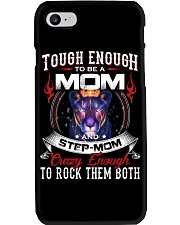 Tough Enough To Be A Mom And Step Mom- Lion To Mom Phone Case tile