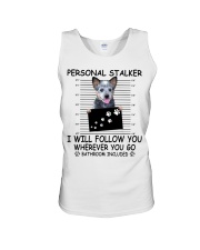 Personal Stalker Australian Cattle dog Unisex Tank tile