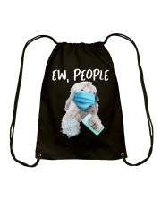 Ew People Dog Old English Sheepdog Drawstring Bag tile