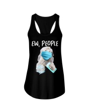 Ew People Dog Old English Sheepdog Ladies Flowy Tank tile