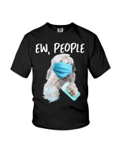 Ew People Dog Old English Sheepdog Youth T-Shirt tile
