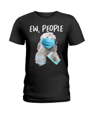 Ew People Dog Old English Sheepdog Ladies T-Shirt tile