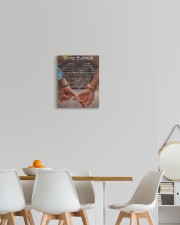 I Look At You And I'm Home Wife To Husband 11x14 Gallery Wrapped Canvas Prints aos-canvas-pgw-11x14-lifestyle-front-05