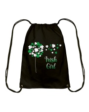 Irish Girl Patrick's Day Drawstring Bag tile