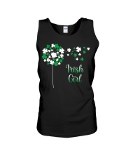 Irish Girl Patrick's Day Unisex Tank tile