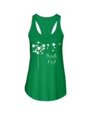 Irish Girl Patrick's Day Ladies Flowy Tank tile