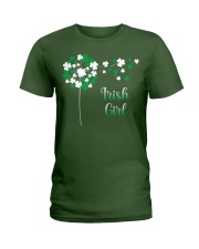 Irish Girl Patrick's Day Ladies T-Shirt tile
