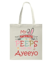 Customize Easter's day Ayeeyo To Grandma Tote Bag tile