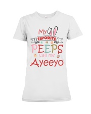 Customize Easter's day Ayeeyo To Grandma Premium Fit Ladies Tee tile