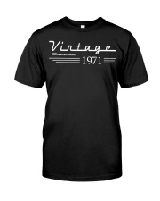 vingate classic 1971 Classic T-Shirt front
