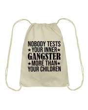 Nobody Tests Your Inner Daughter To Mom Drawstring Bag tile
