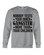 Nobody Tests Your Inner Daughter To Mom Crewneck Sweatshirt tile