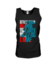 Stepdad Blood May Be Thicker Than Water Unisex Tank tile
