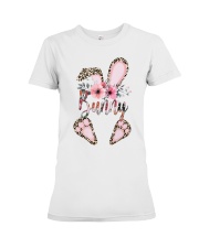 Customize GRANDMA Easter's day Bunny Premium Fit Ladies Tee tile